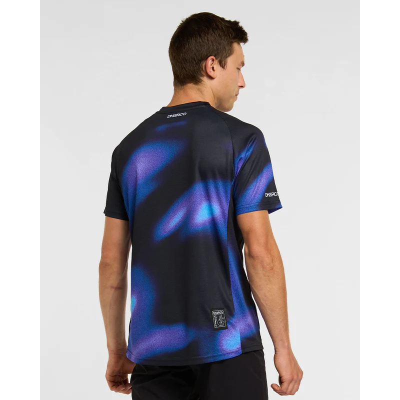 Maillot DHARCO VORTEX Manches Courtes Noir/Violet