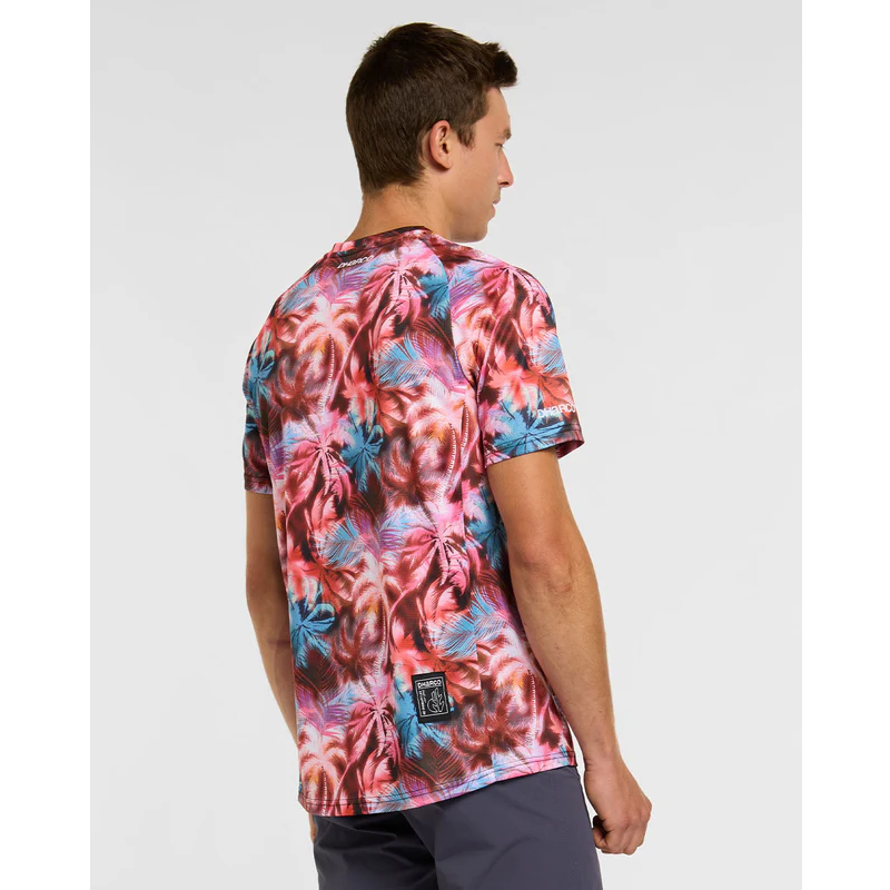 Maillot DHARCO NEBULA Manches Courtes Rose