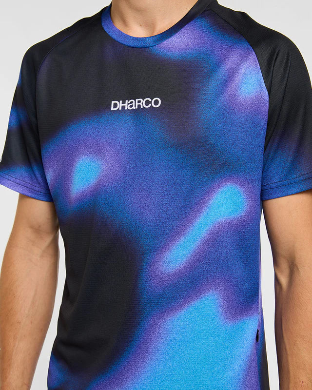 Maillot DHARCO VORTEX Manches Courtes Noir/Violet