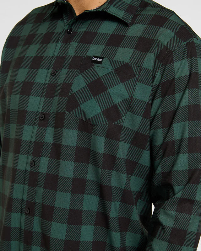 Camicia Tecnica DHARCO TECH GUS Nero/Kaki