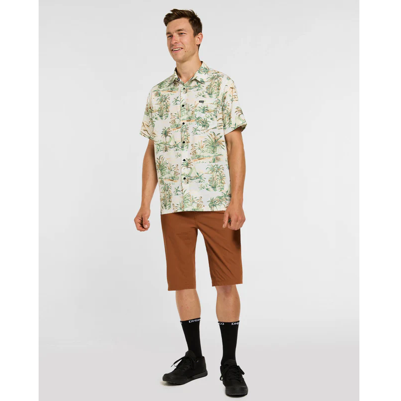DHARCO TECH PARTY LOST -tekninen paita Beige/Khaki