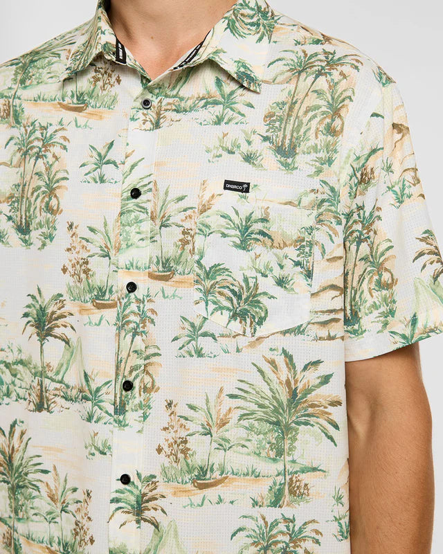 DHARCO TECH PARTY LOST -tekninen paita Beige/Khaki