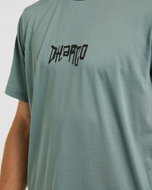 Maglia DHARCO TECH TEE ENVY Maniche Corte Verde
