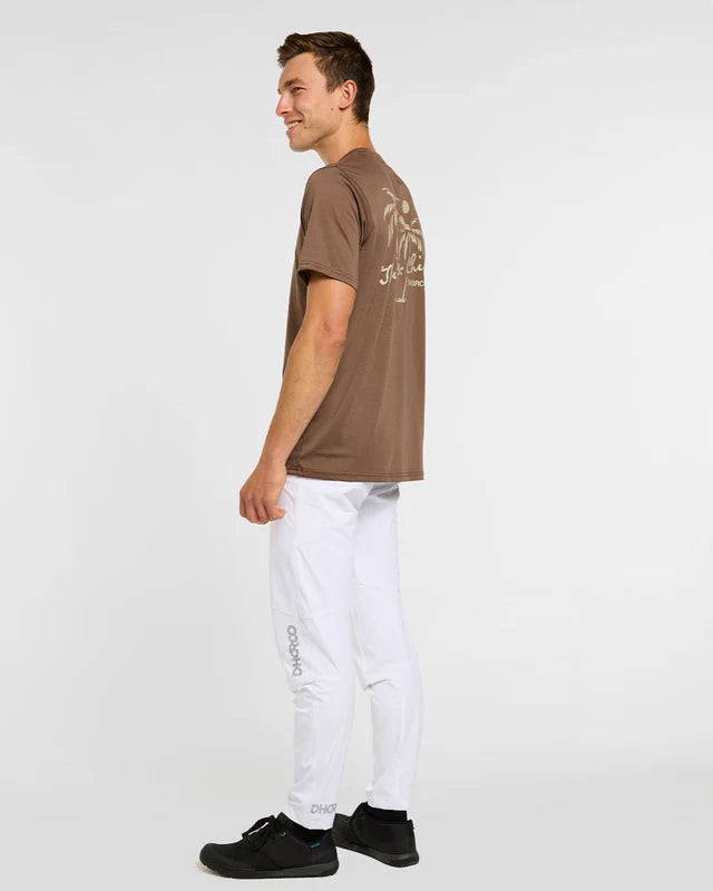 Maillot DHARCO TECH TEE HUSK Manches Courtes Marron