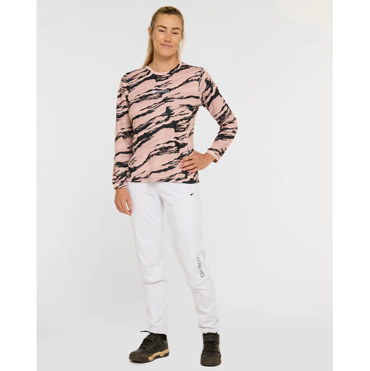 Maglia DHARCO GRAVITY AMBUSH Maniche Lunghe Donna Rosa/Nero