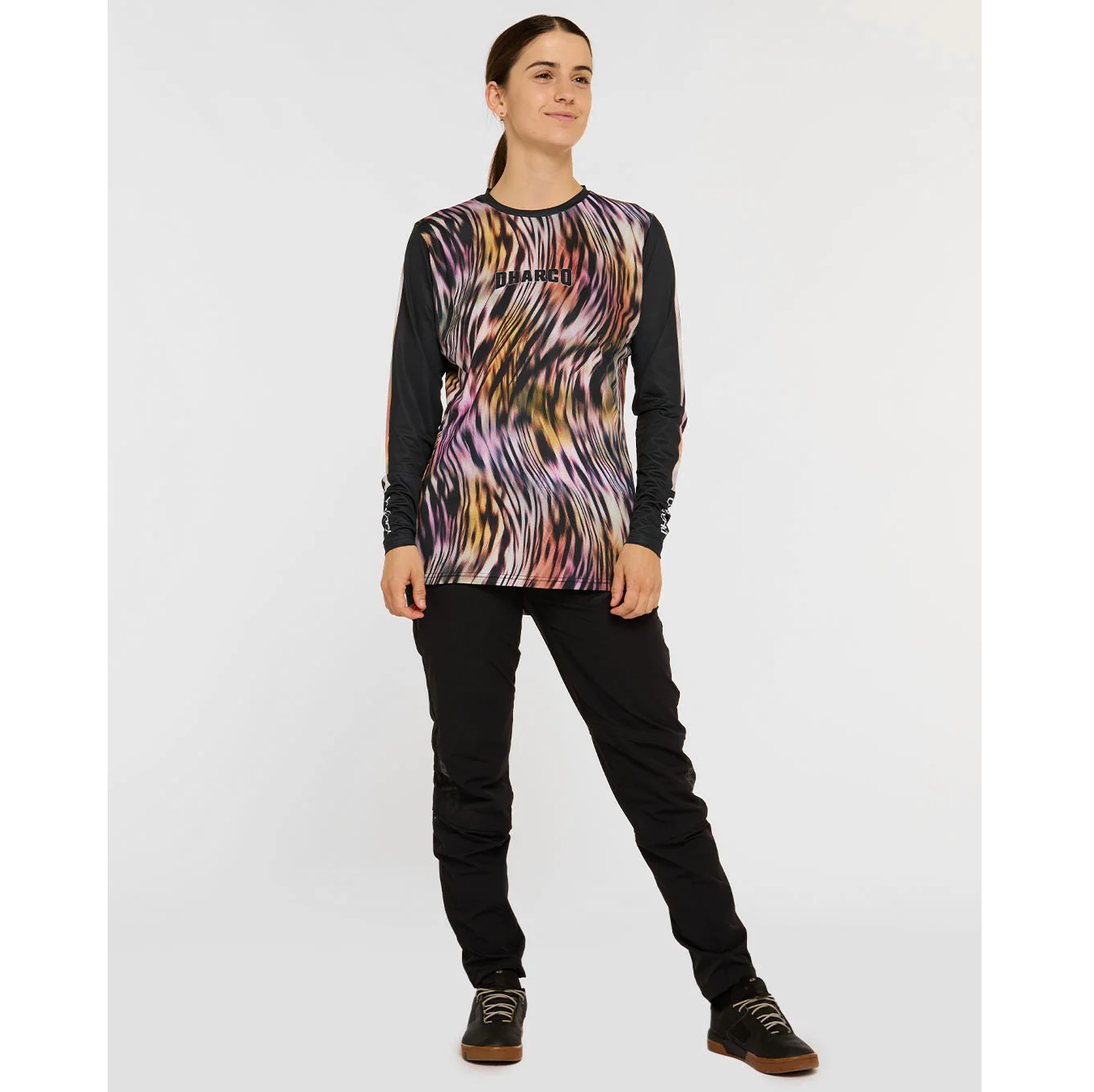 Maillot DHARCO RACE ACID SAFARI Manches Longues Femme Multi