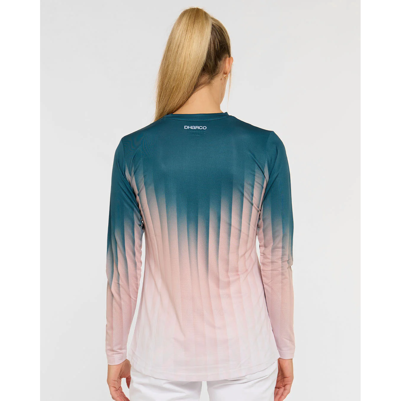 Maglia DHARCO RACE DUSTY PRISM Maniche Lunghe Donna Nero/Rosa