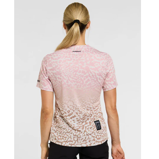 Maglia DHARCO PRISCILLA Maniche Corte Donna Beige/Rosa