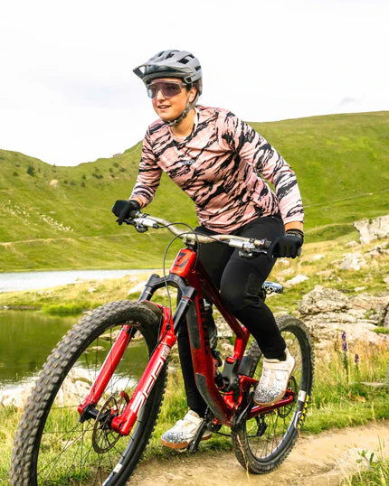 Maglia DHARCO GRAVITY AMBUSH Maniche Lunghe Donna Rosa/Nero