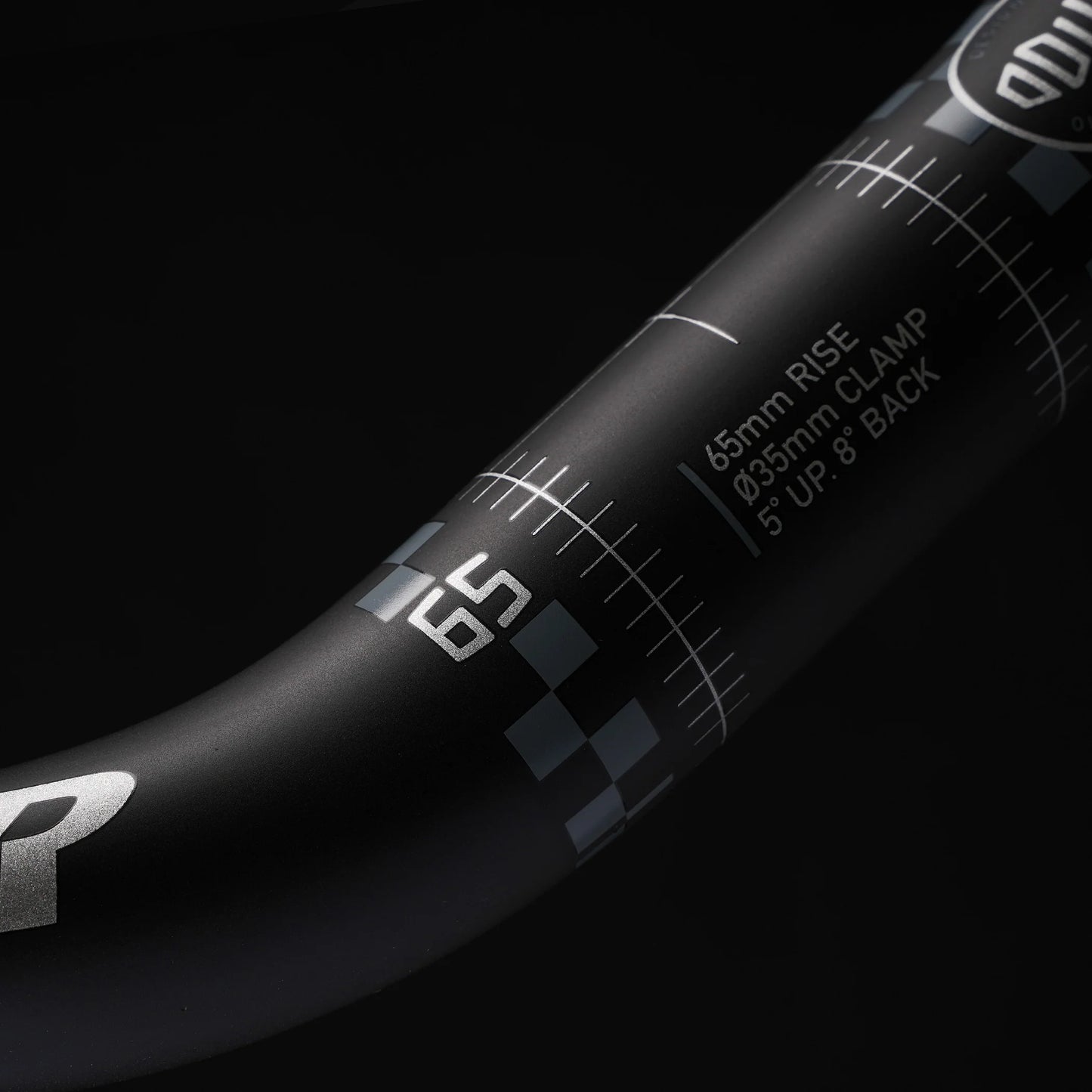 Cintre DMR ODUB Rise 65mm 780/800mm Noir