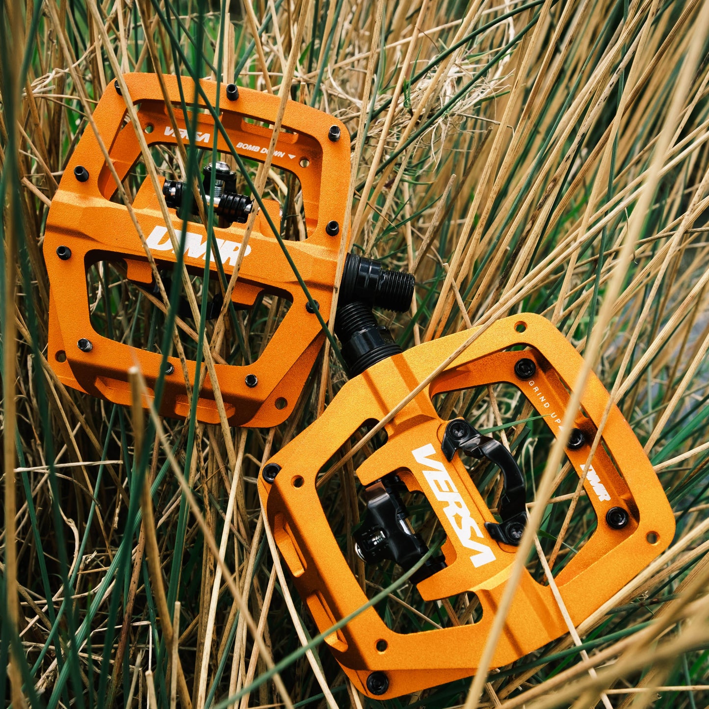 Flade / Automatiske Pedaler DMR VERSA Orange