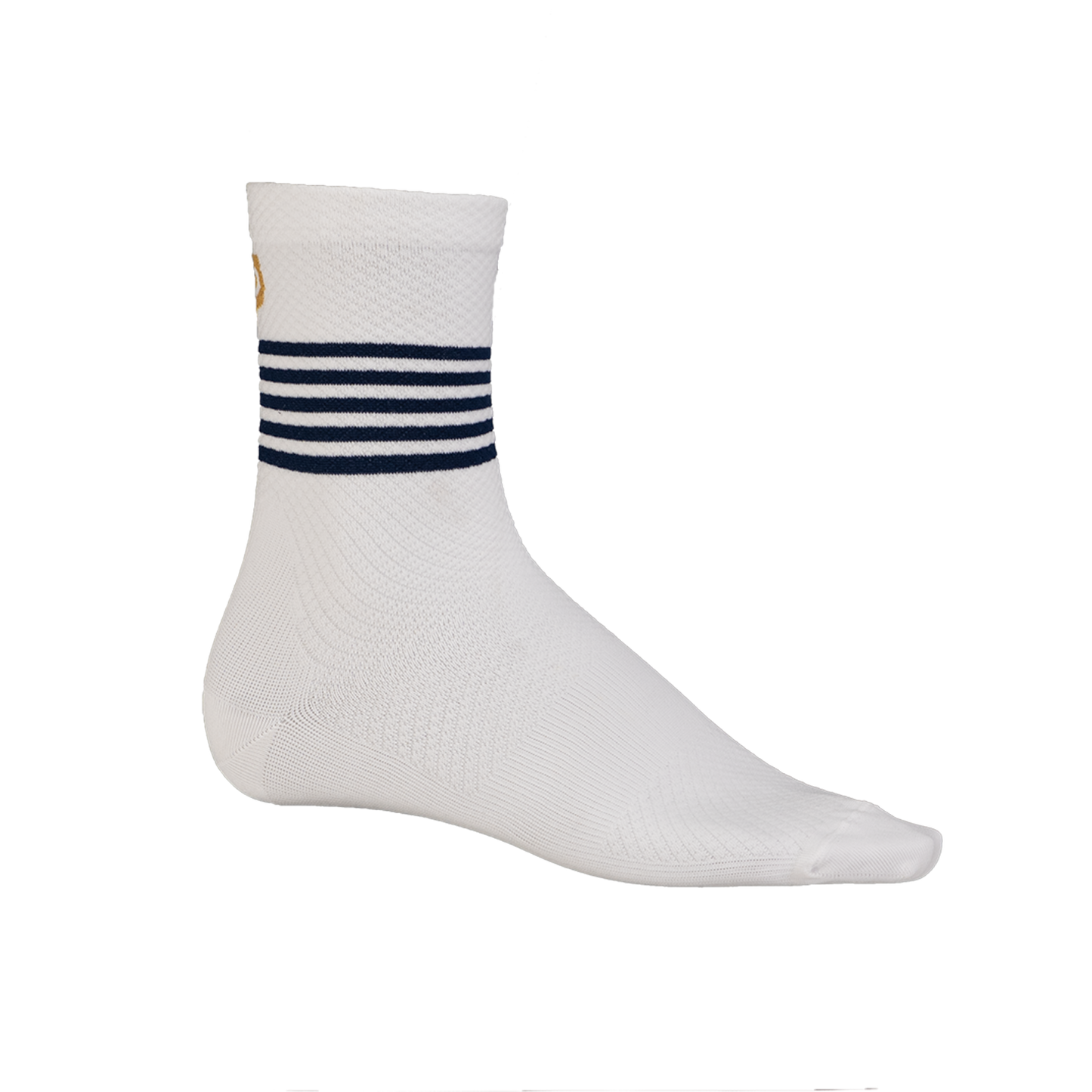 Chaussettes PROBIKESHOP By CHEF DE FILE MARINIERE Blanc/Bleu
