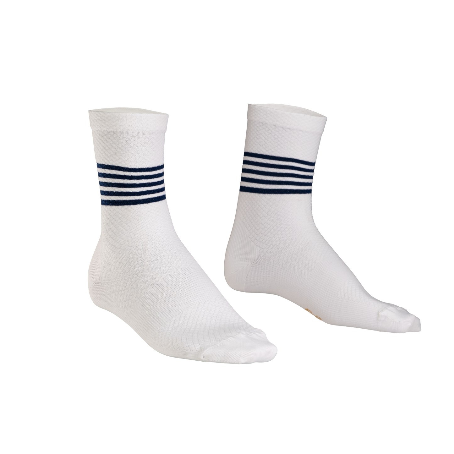Chaussettes PROBIKESHOP By CHEF DE FILE MARINIERE Blanc/Bleu