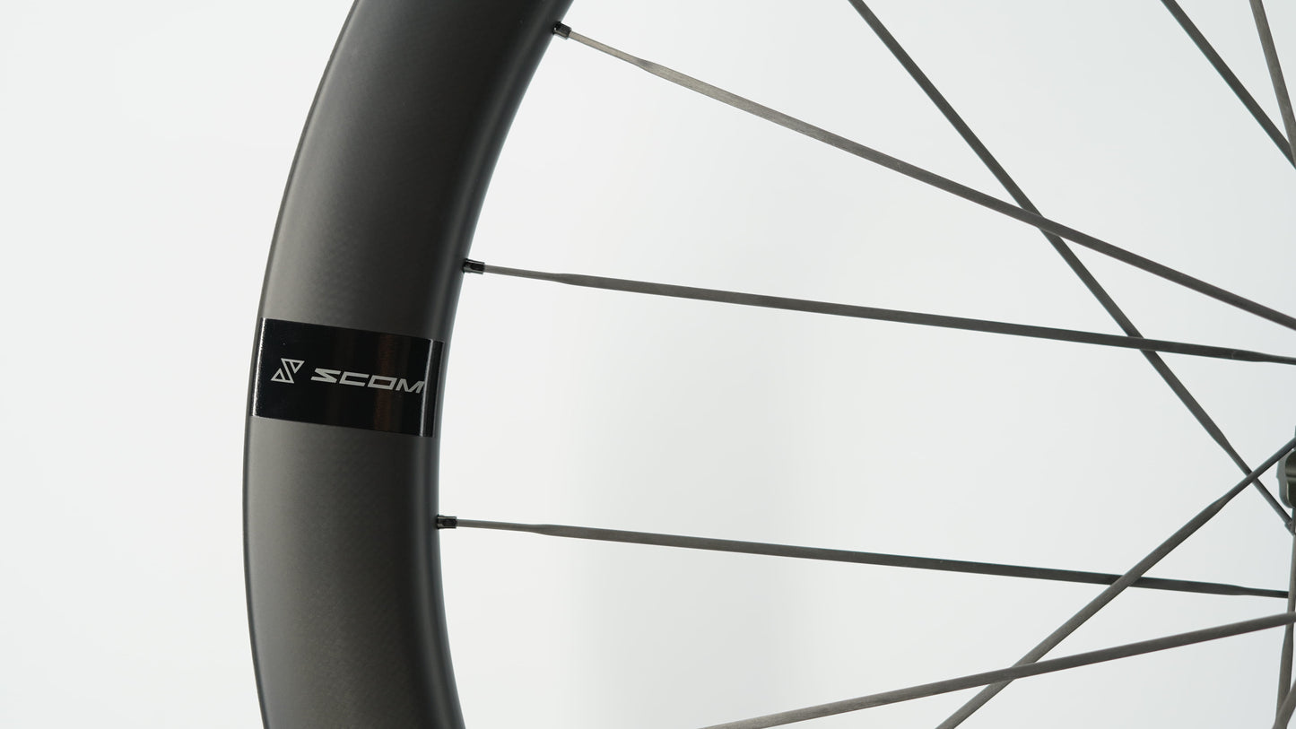 Paires de Roues SCOM ULTRA 40 Tubeless Ready (Center Lock)