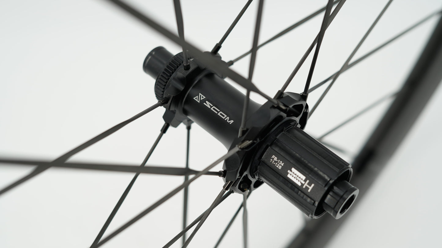 Paire de Roues SCOM RACE Tubeless Ready (Center Lock)
