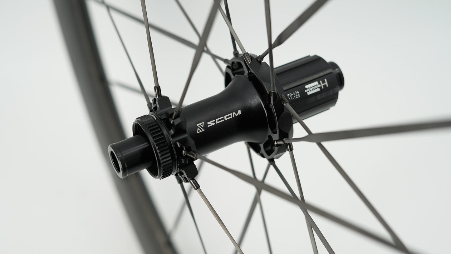 Paire de Roues SCOM RACE Tubeless Ready (Center Lock)