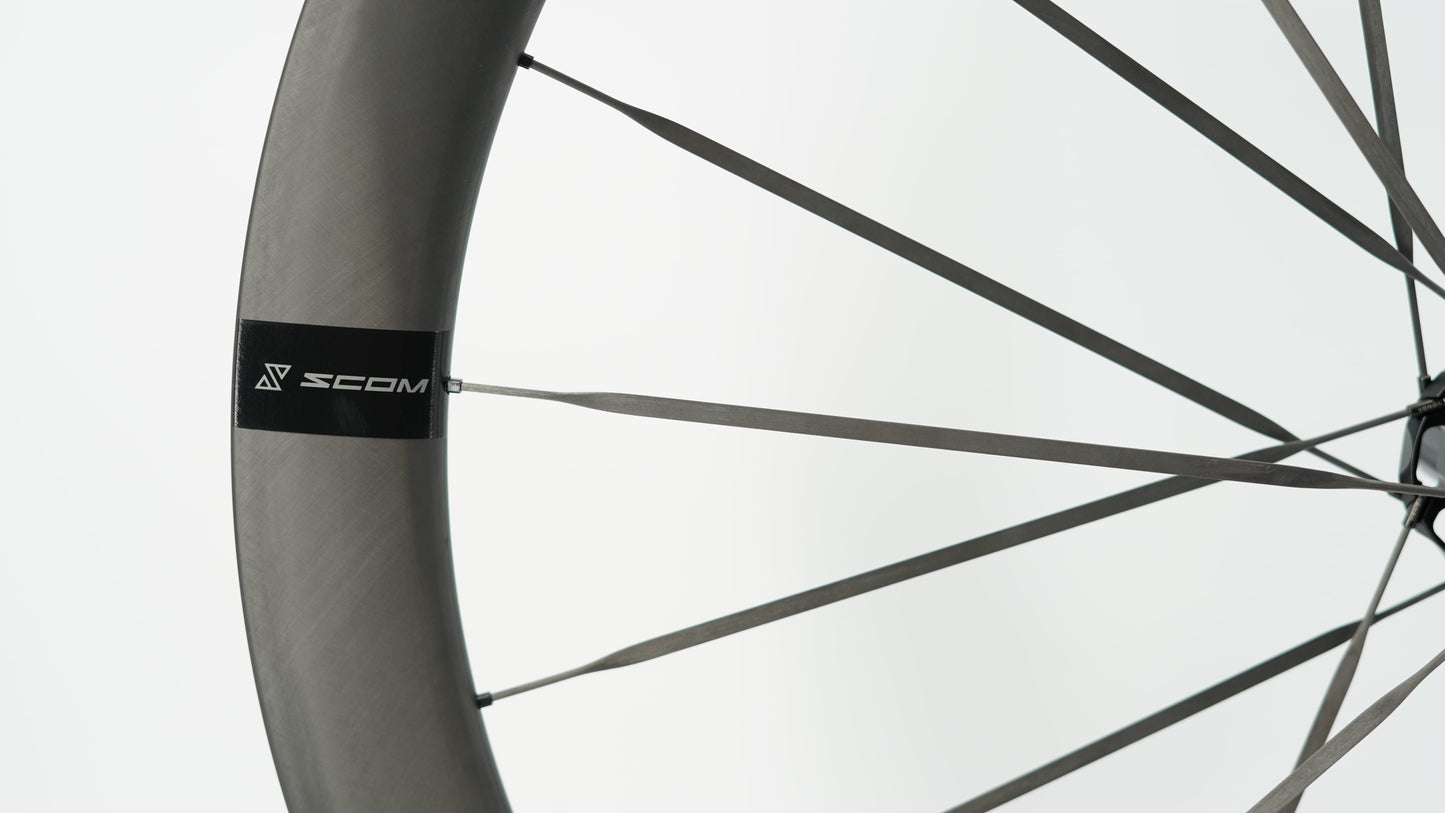 Paire de Roues SCOM RACE Tubeless Ready (Center Lock)