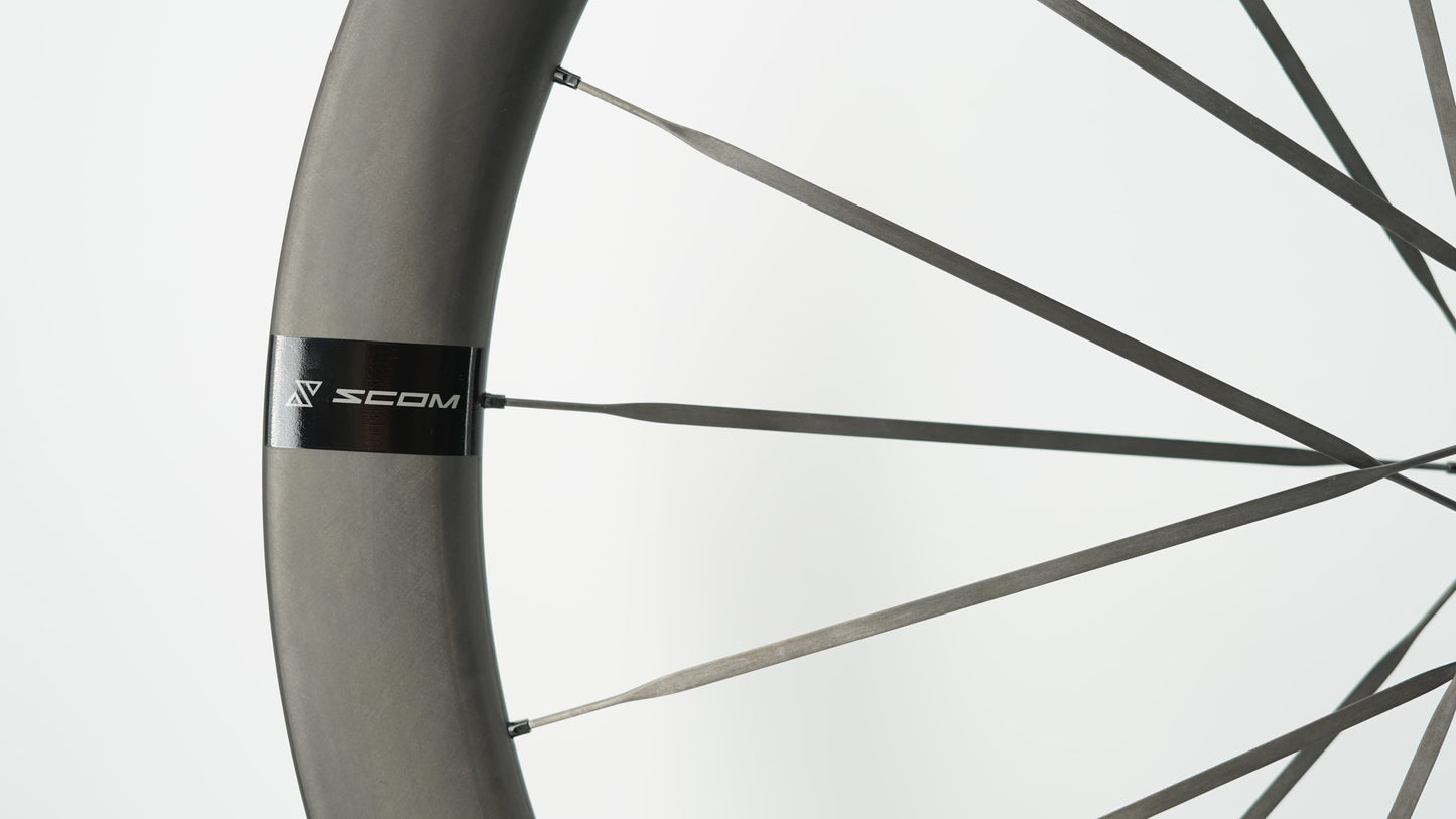 Paire de Roues SCOM RACE Tubeless Ready (Center Lock)