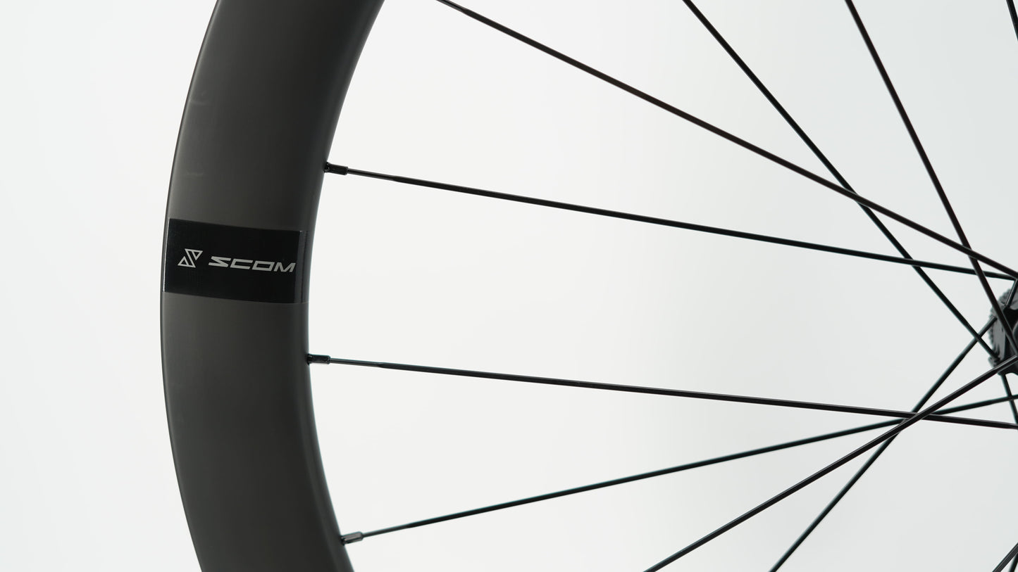 Paire de Roues SCOM CORSA 60 Tubeless Ready (Center Lock)