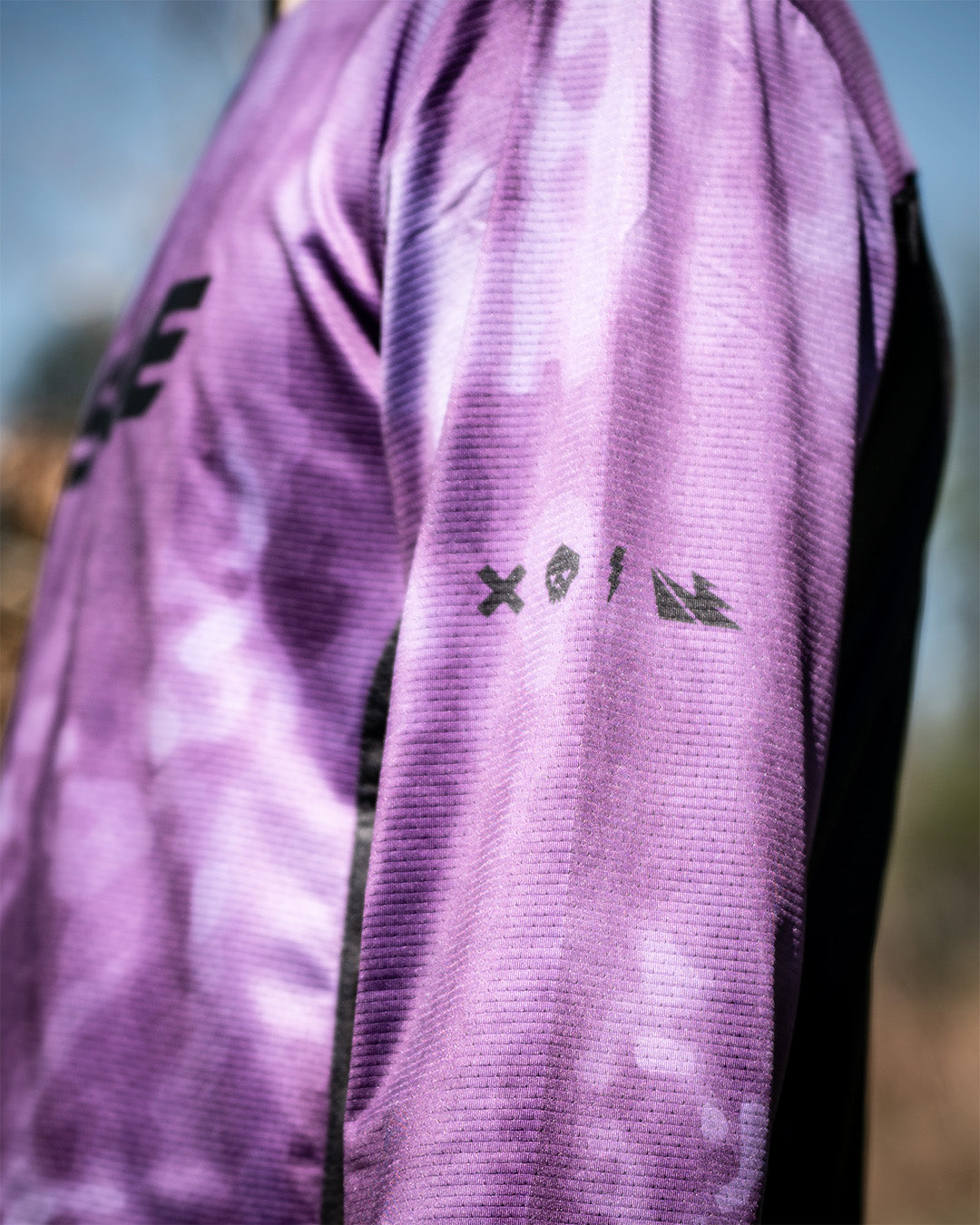 Maillot USWE LUFTIG MTB Manches Longues Violet