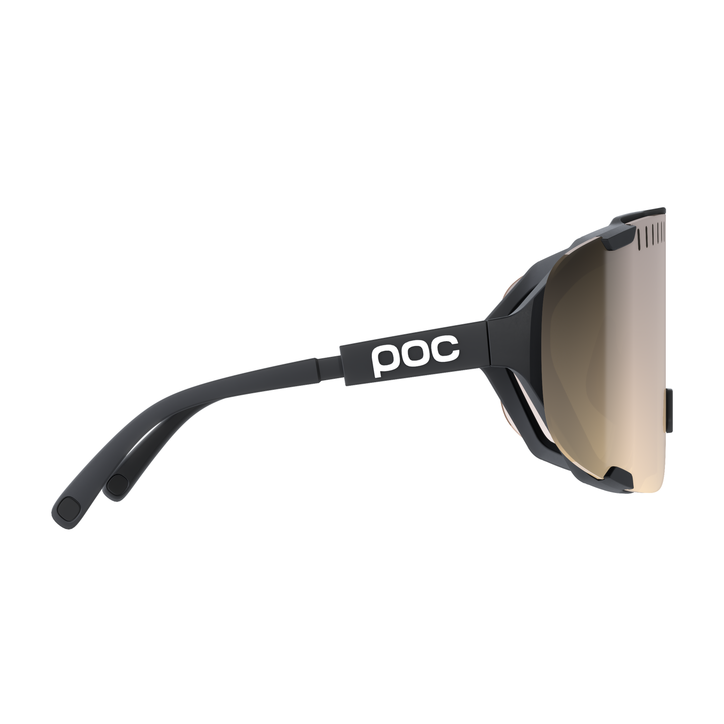 Brýle POC DEVOUR WF + Černé Sklo Clarity Trail Partly Sunny Silver
