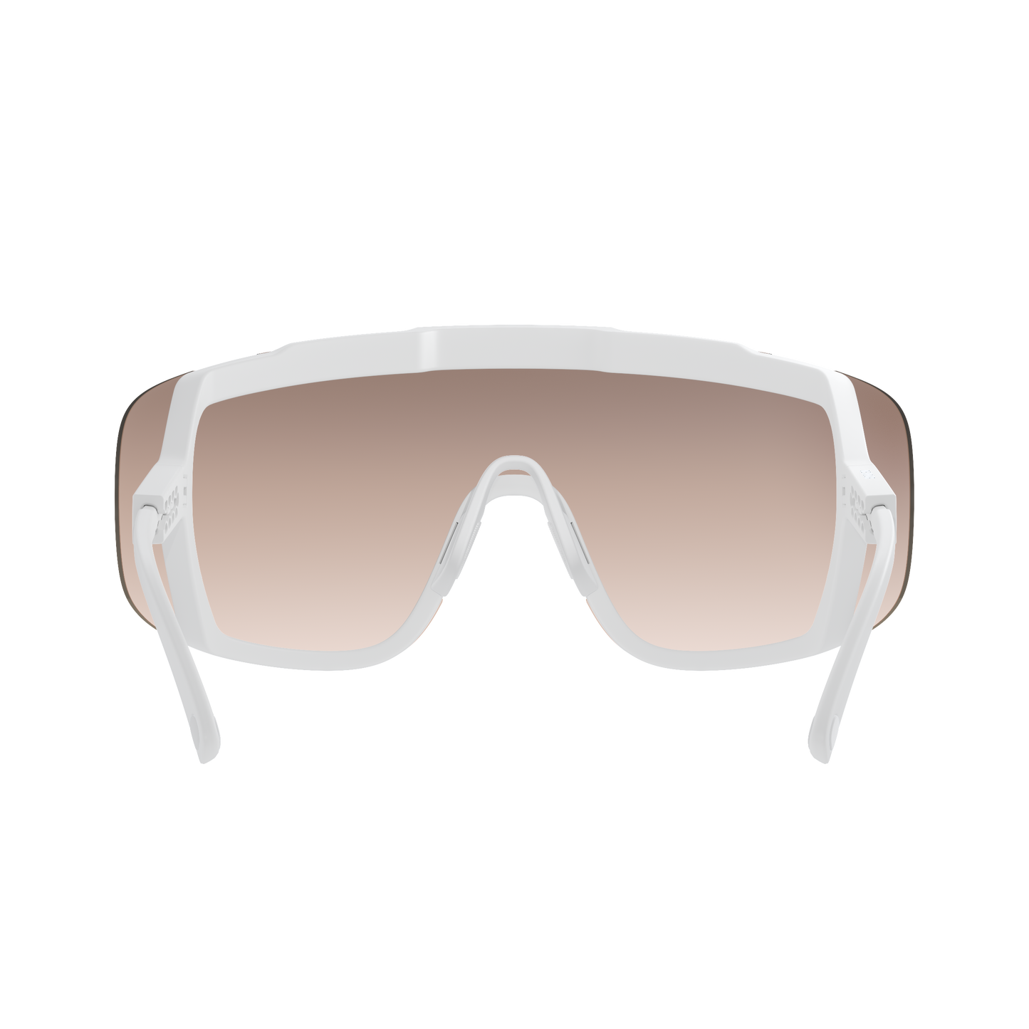 Okulary POC DEVOUR WF + Biały Szkło Clarity Trail Partly Sunny Silver