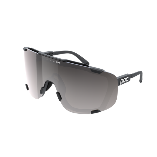 Lunettes POC DEVOUR WF + Noir Verre Clarity Road Sunny Silver