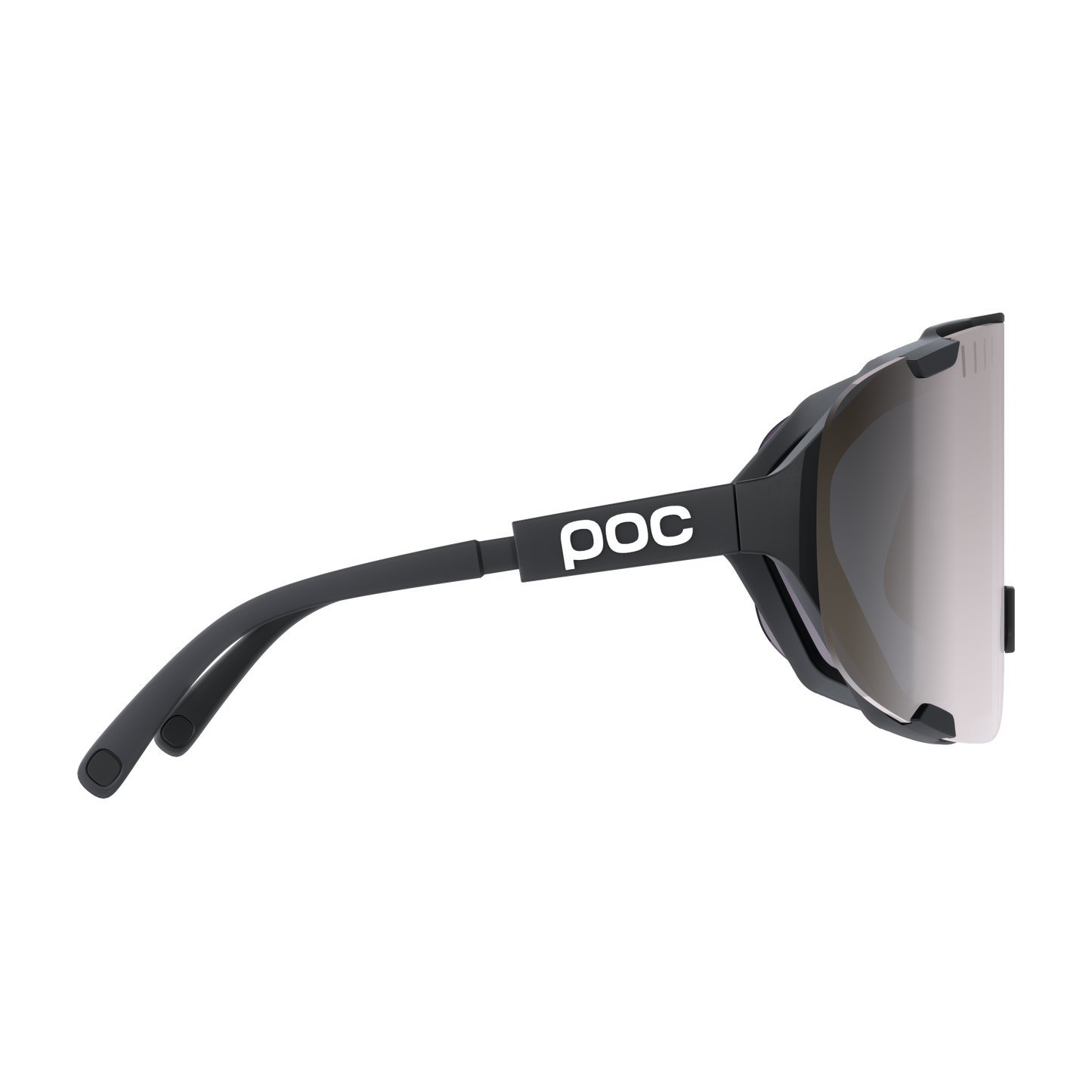 Occhiali POC DEVOUR WF + Nero Lente Clarity Road Sunny Silver