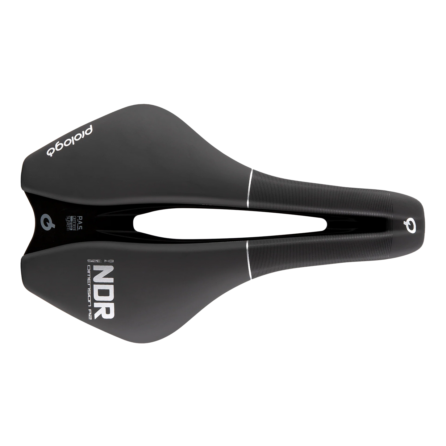 Sæde PROLOGO DIMENSION R2 NDR 143mm Skinner Nack Sort
