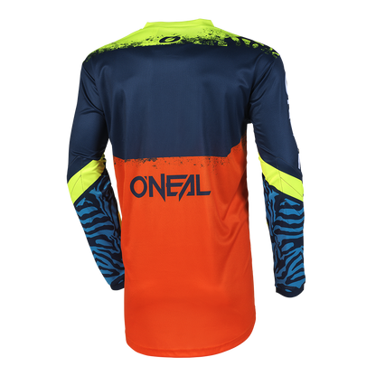 O'NEAL ELEMENT SHOCKER Junior Long Sleeve Jersey Blue/Orange