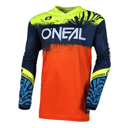 O'NEAL ELEMENT SHOCKER Junior Long Sleeve Jersey Blue/Orange