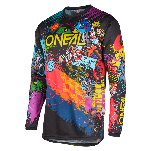 O'NEAL ELEMENT VIBRANT Langarmtrikot für Kinder, mehrfarbig