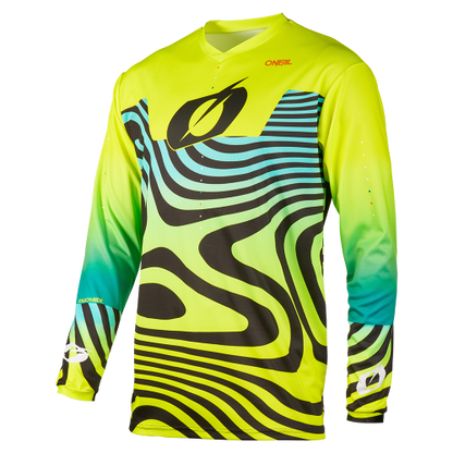 O'NEAL ELEMENT NOVA Junior Long Sleeve Jersey Fluorescent Yellow