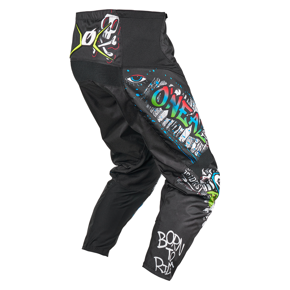 Pantalon O'NEAL ELEMENT RANCID Noir/Blanc