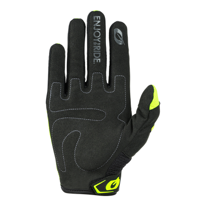 Handsker O'NEAL ELEMENT RACEWEAR Junior Sort/Gul