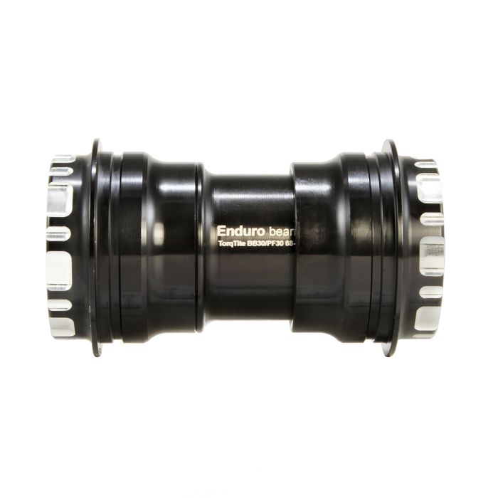 Krankboks ENDURO BEARINGS TORQTITE PF30 Aksel 24mm Rustfrit Stål Sort
