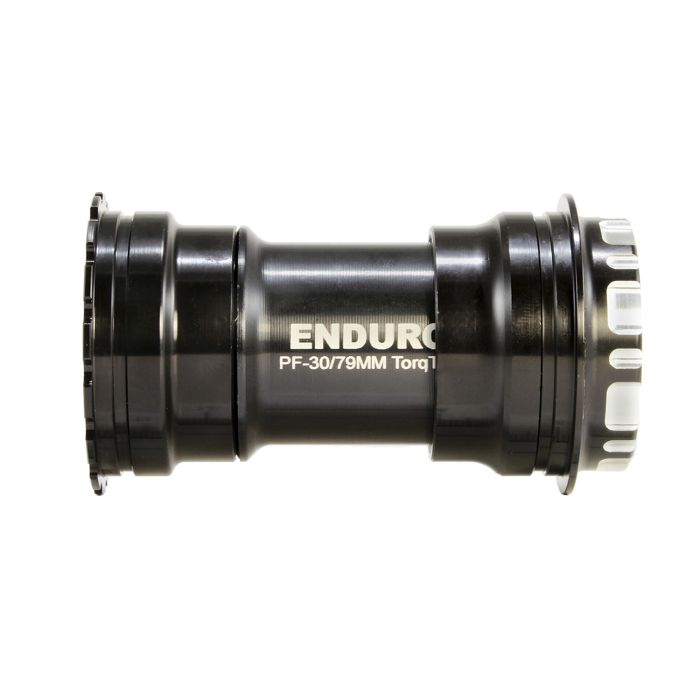 Boitier de Pédalier ENDURO BEARINGS TORQTITE BBright Axe 24mm Acier Inoxydable Noir
