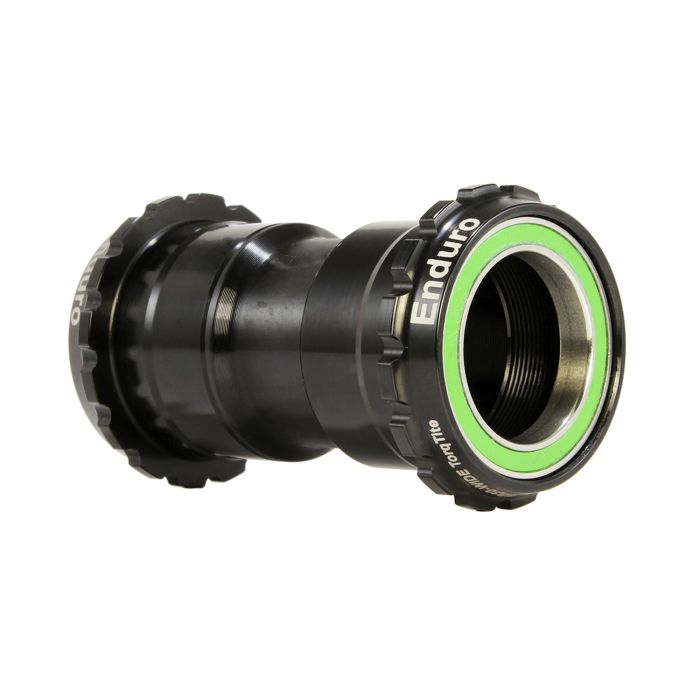 Kranklager ENDURO BEARINGS TORQTITE PF30 Aksel 30mm Rustfrit Stål Sort