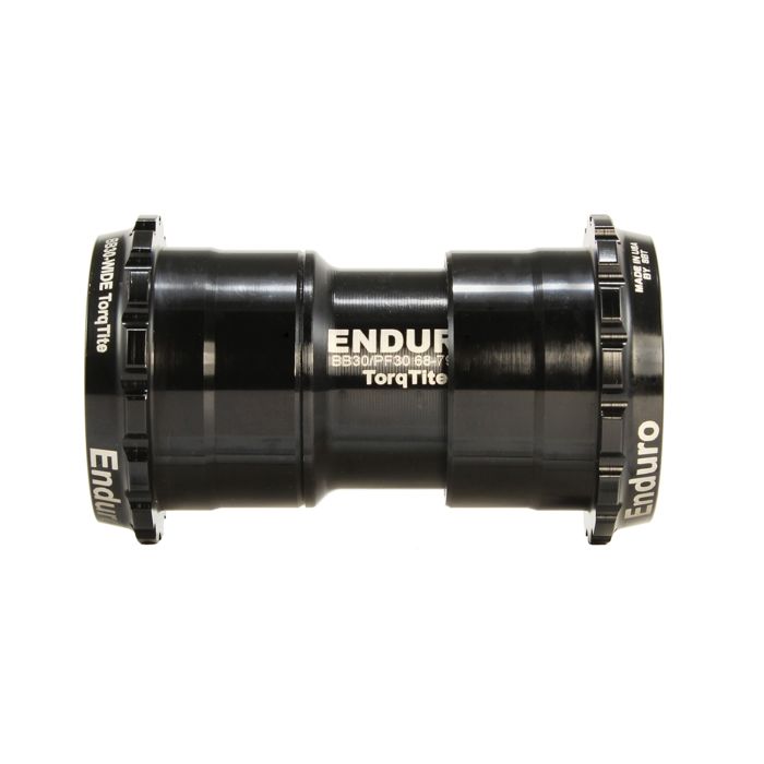 Kranklager ENDURO BEARINGS TORQTITE PF30 Aksel 30mm Rustfrit Stål Sort