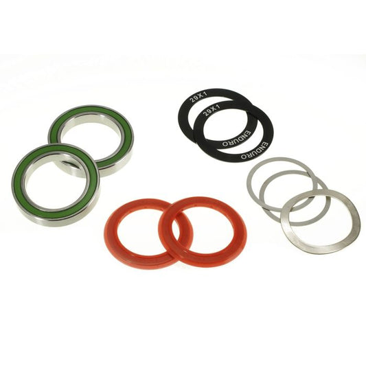 Kit Roulements pour Boîtier de pédalier ENDURO BEARINGS Inox Contact Oblique DUB (29 x 42 mm)
