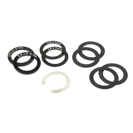 Kit Entretoises pour Boîtier de Pédalier ENDURO BEARINGS- Outboard - 24x37 mm