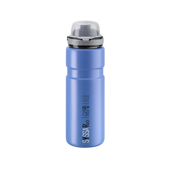 Bidon Acier ELITE SYSSA RACE Bleu Clair Mate