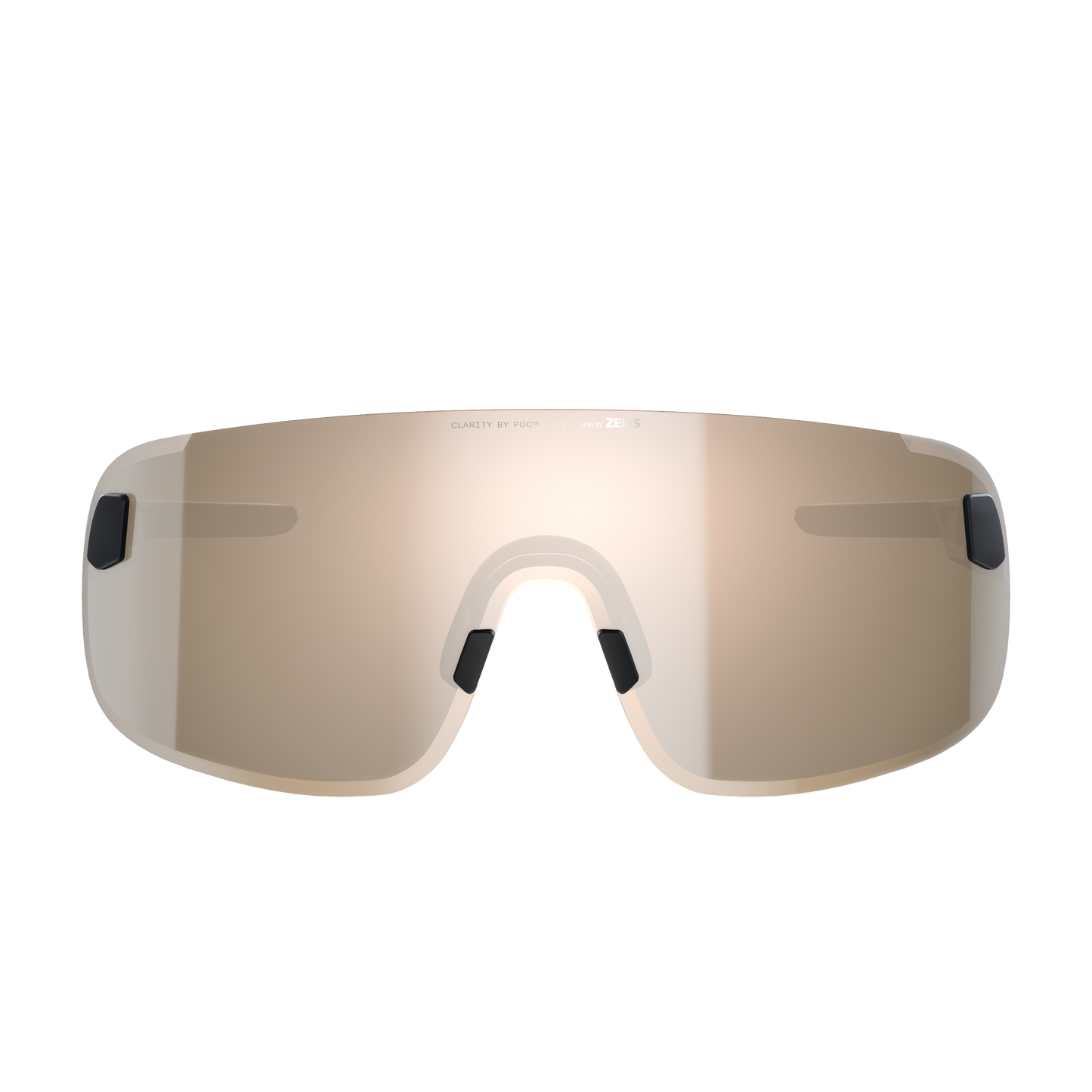Okulary POC ELICIT + Czarny Soczewka Clarity Trail Partly Sunny Silver
