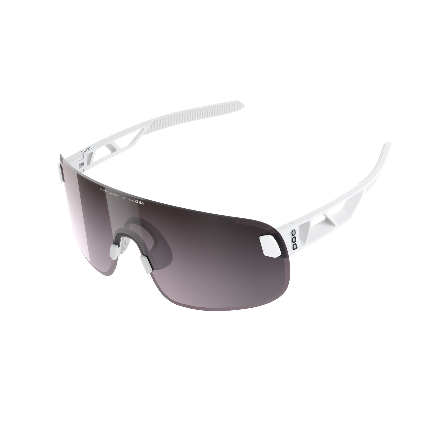 Brýle POC ELICIT Bílé Sklo Clarity Road Sunny Silver