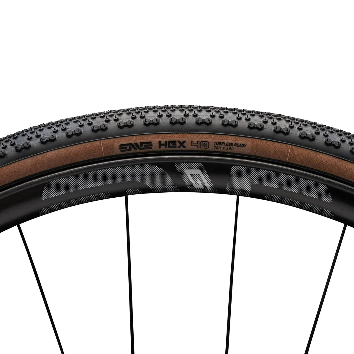 ENVE HEX 700c Tubeless Ready-dæk Beige