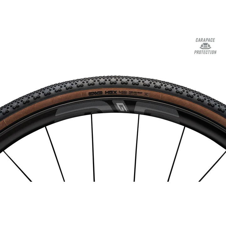 Pneu ENVE HEX CARAPACE 700c Tubeless Ready Beige