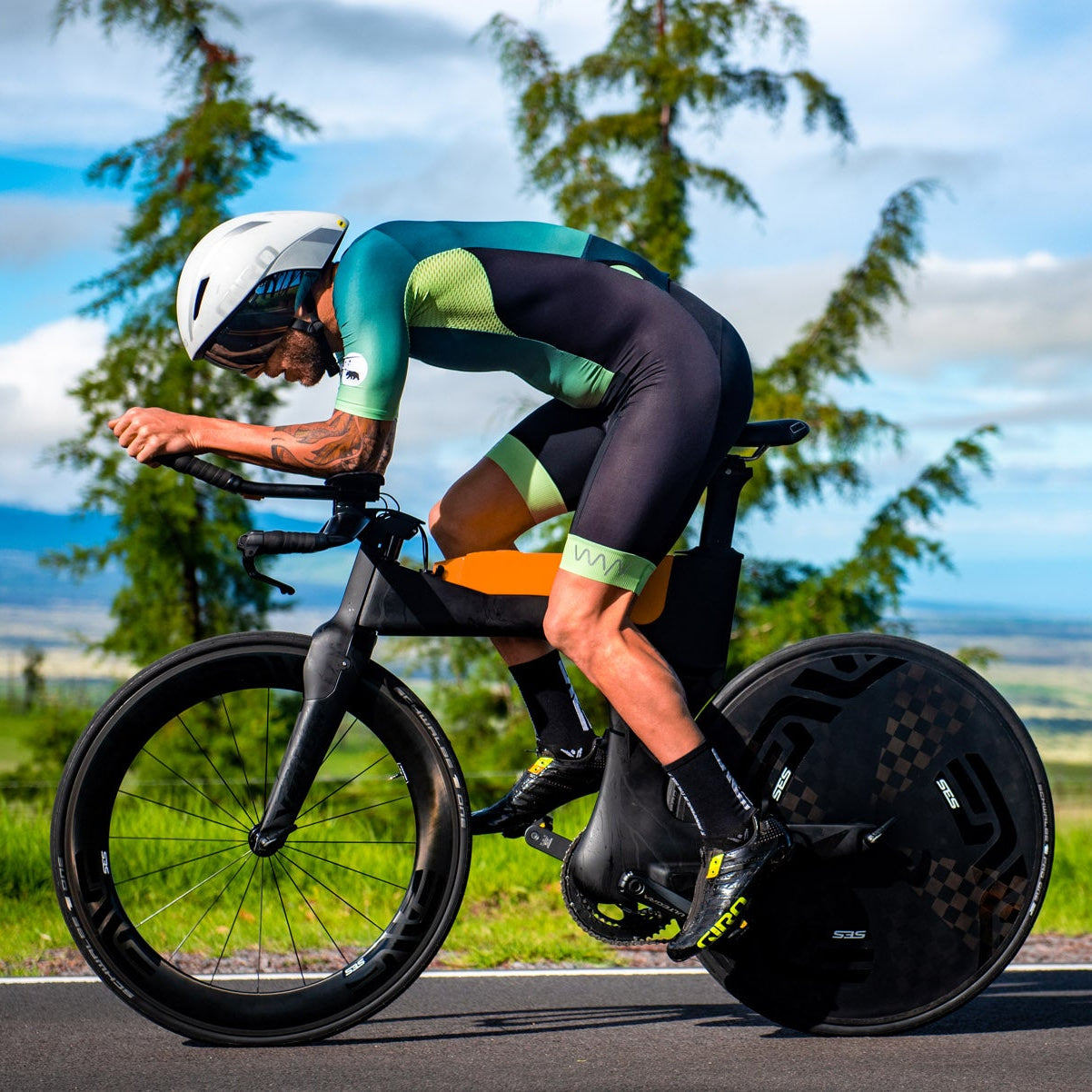 Roue Arrière Lenticulaire ENVE SES Tubeless Ready