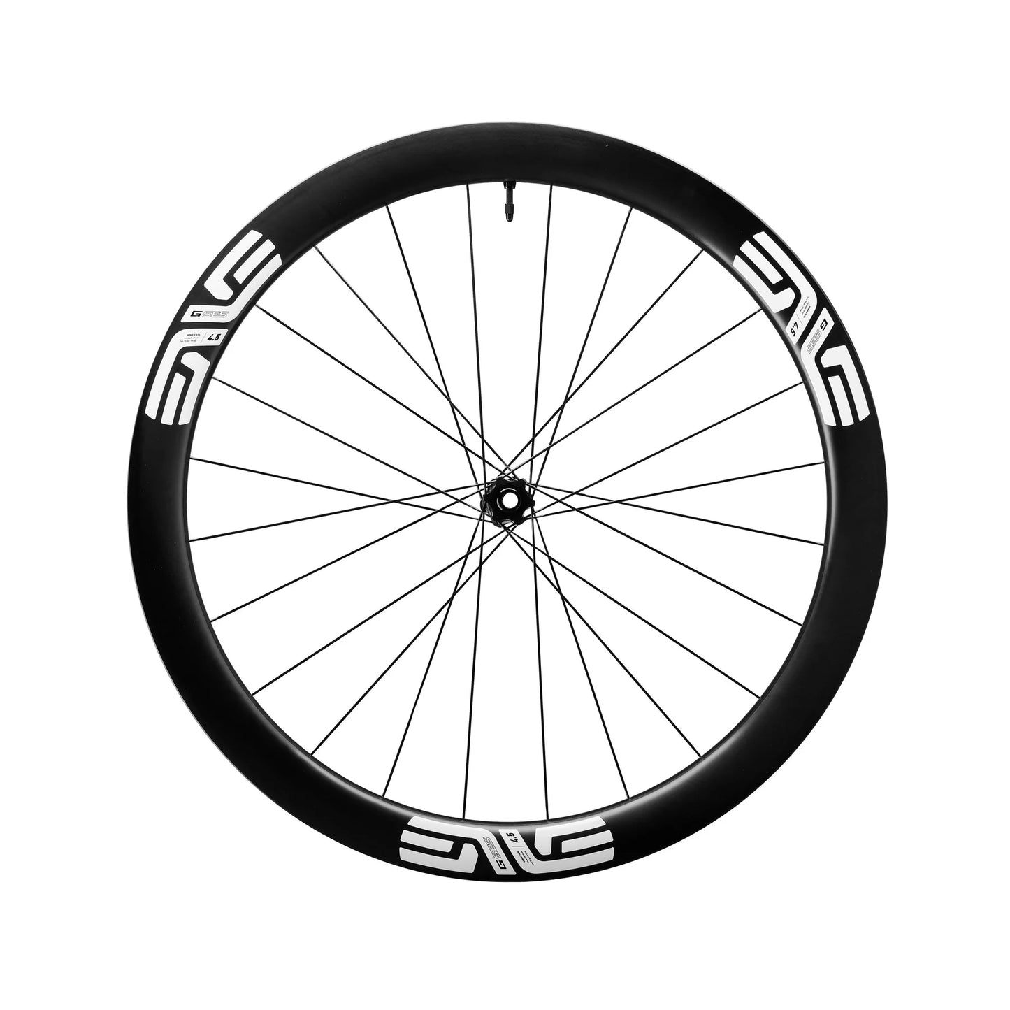 Roue Avant ENVE G SES 4.5 Tubeless Ready (Center Lock) Noir/Blanc