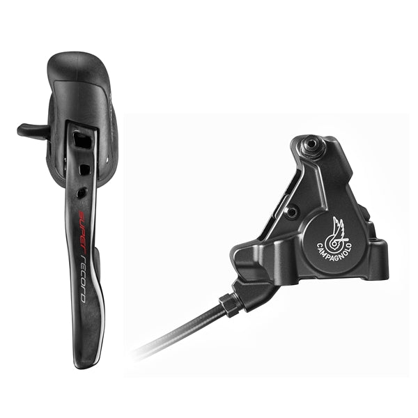 CAMPAGNOLO SUPER RECORD FLAT MOUNT 2021 Left Lever and 140mm Front Calliper
