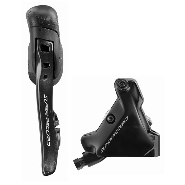 CAMPAGNOLO SUPER RECORD WRL Flat Mount Left Lever and Front Calliper 140mm Discless